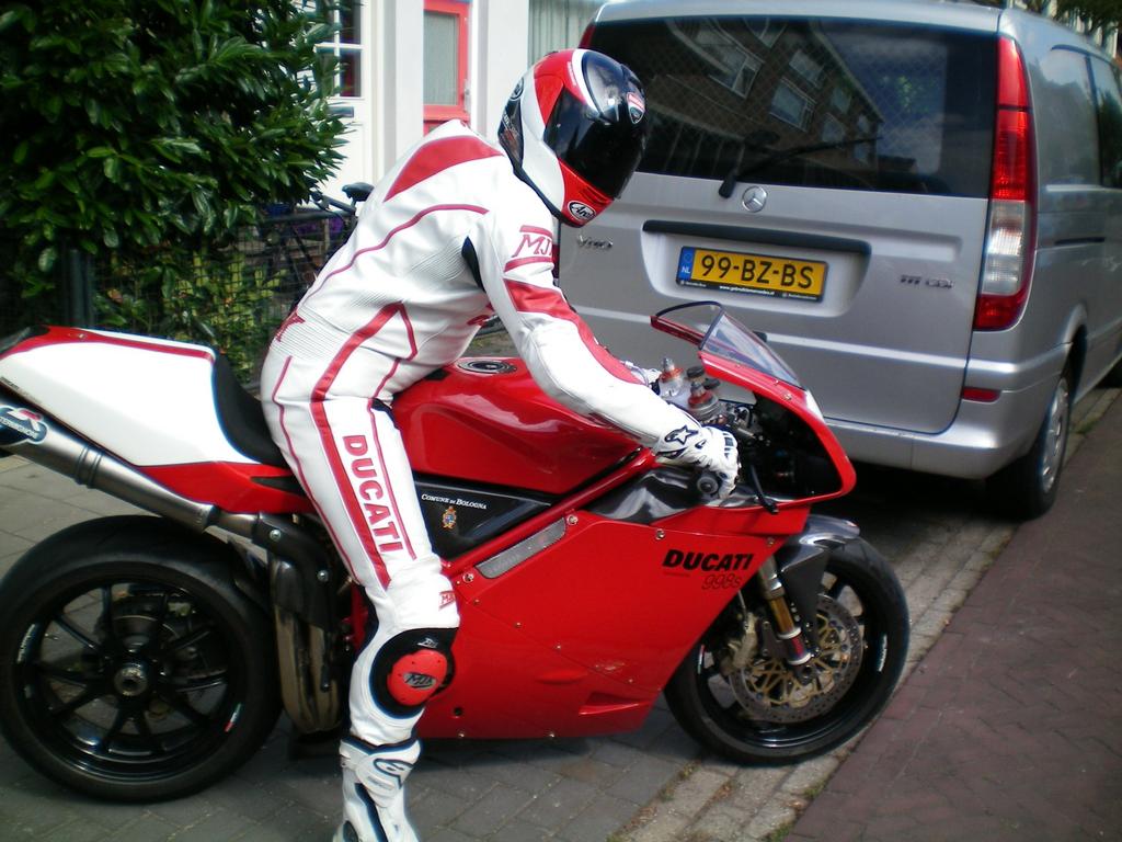 Mjk Ducati pak & Arai helm Alpine stars laarzen, Motoren, Ophalen of Verzenden, Tweedehands, Heren, Overall
