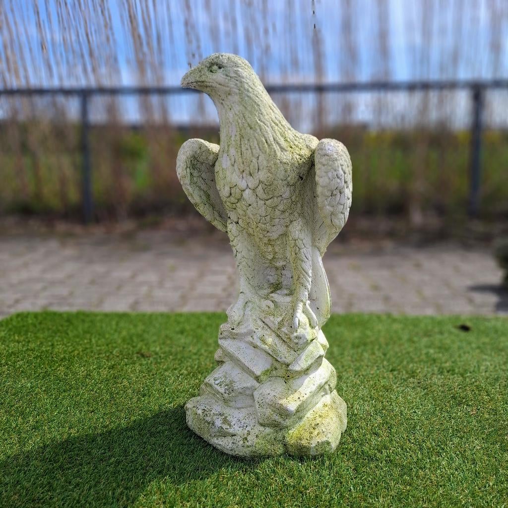 Betonnen Beeld - Arend - Roofvogel, Ophalen, Gebruikt, Beton, Dierenbeeld