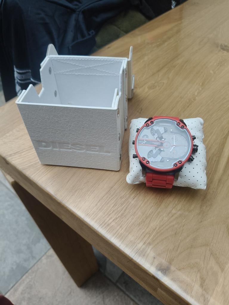 Diesel Big Daddy 2.0 Horloge, Staal, Polshorloge, Kunststof, Zo goed als nieuw