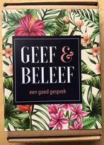Geef & Beleef doosje - NIEUW, Vijf spelers of meer, Ophalen of Verzenden, Zo goed als nieuw