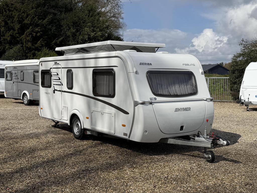 Eriba Feeling 470 Mover Airco TOP Staat!!!, Standaardzit, Schokbreker, Bedrijf, Overige typen