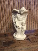 Prachtig beeldje kind met engelbewaarder, Antiek en Kunst, Ophalen of Verzenden