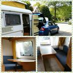 Eriba Touring 430 Triton (bj 2000), Luifel, Treinzit, Particulier, 4 tot 5 meter