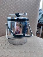 Vintage ijsemmer icebucket ijs emmer ijsklontjes BAR tang, Ophalen of Verzenden, Gebruikt