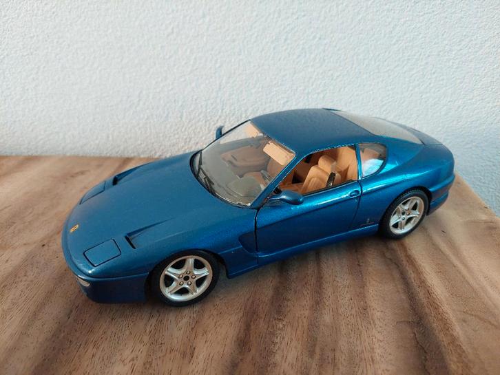 Bburago 1:18 Ferrari 456 GT 1992, Hobby en Vrije tijd, Modelauto's | 1:18, Gebruikt, Bburago, Ophalen of Verzenden