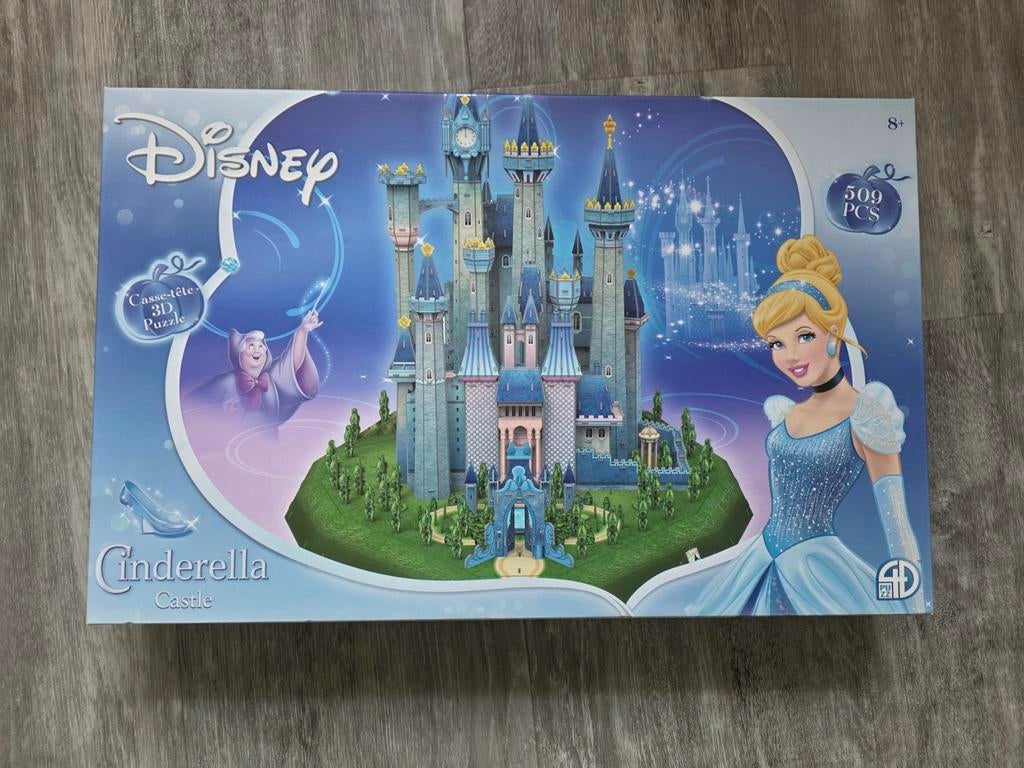 Disney puzzel Cinderella 3D kasteel, Ophalen of Verzenden