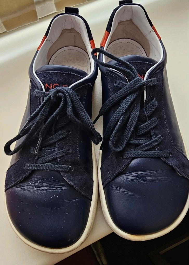 Lang.S barefoot schoenen sneaker, maat 39, valt als 40, Ophalen of Verzenden, Zo goed als nieuw, Blauw, Sneakers of Gympen