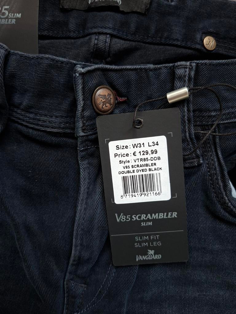 VANGUARD V85 slimfit jeans W31 L34, Zwart, Nieuw, W32 (confectie 46) of kleiner, Ophalen of Verzenden