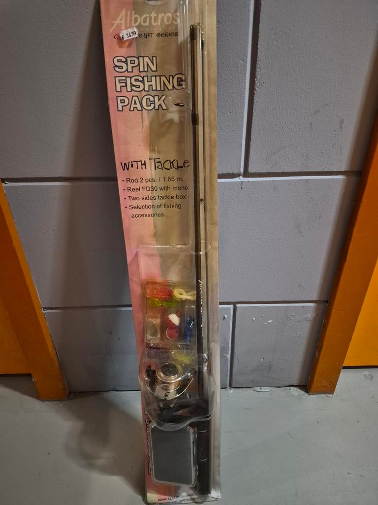 Albatros Spin Fishing Pack - Werphengel met accessoires, Ophalen of Verzenden