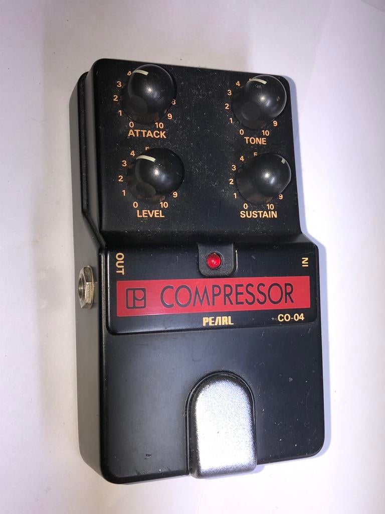 Pearl CO-04 compressor pedaal voor gitaar en bas, Muziek en Instrumenten, Ophalen of Verzenden, Gebruikt, Compressor