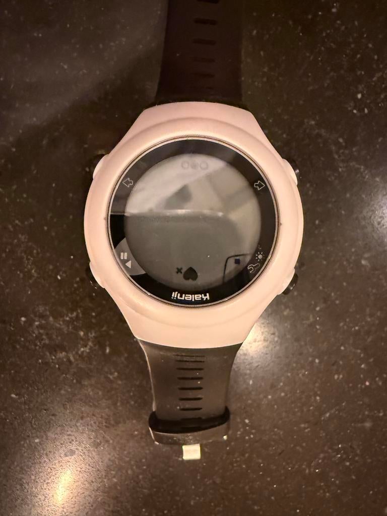 Decathlon ONRHYTHM110 hartslagmeter met borstband, Sport en Fitness, Hartslagmeters, Ophalen of Verzenden, Gebruikt, Overige merken