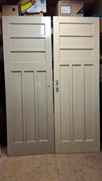 Paneeldeuren, Doe-het-zelf en Verbouw, Deuren en Horren, Ophalen, Gebruikt, Binnendeur, 200 tot 215 cm