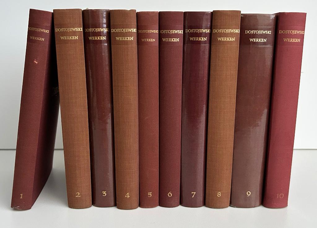 F.M. Dostojewski complete verzamelde werken, Boeken, Literatuur, Gelezen, Nederland, Ophalen