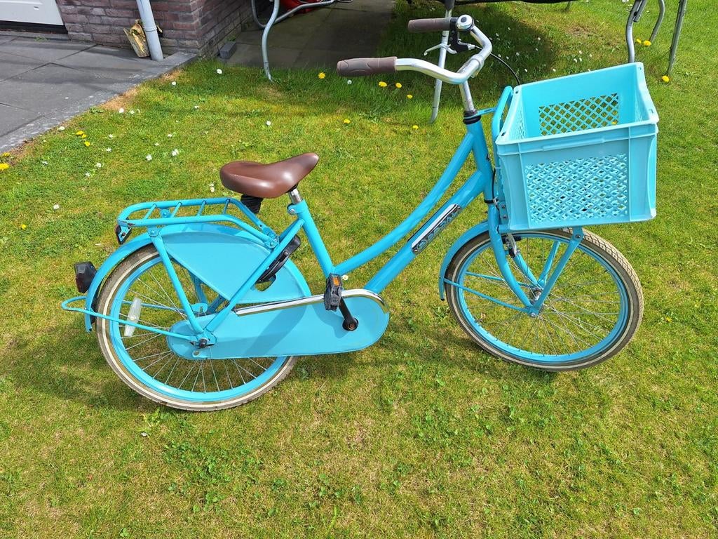 Popal meisjesfiets 22 inch - Goede staat met werkend licht, Fietsen en Brommers, Ophalen