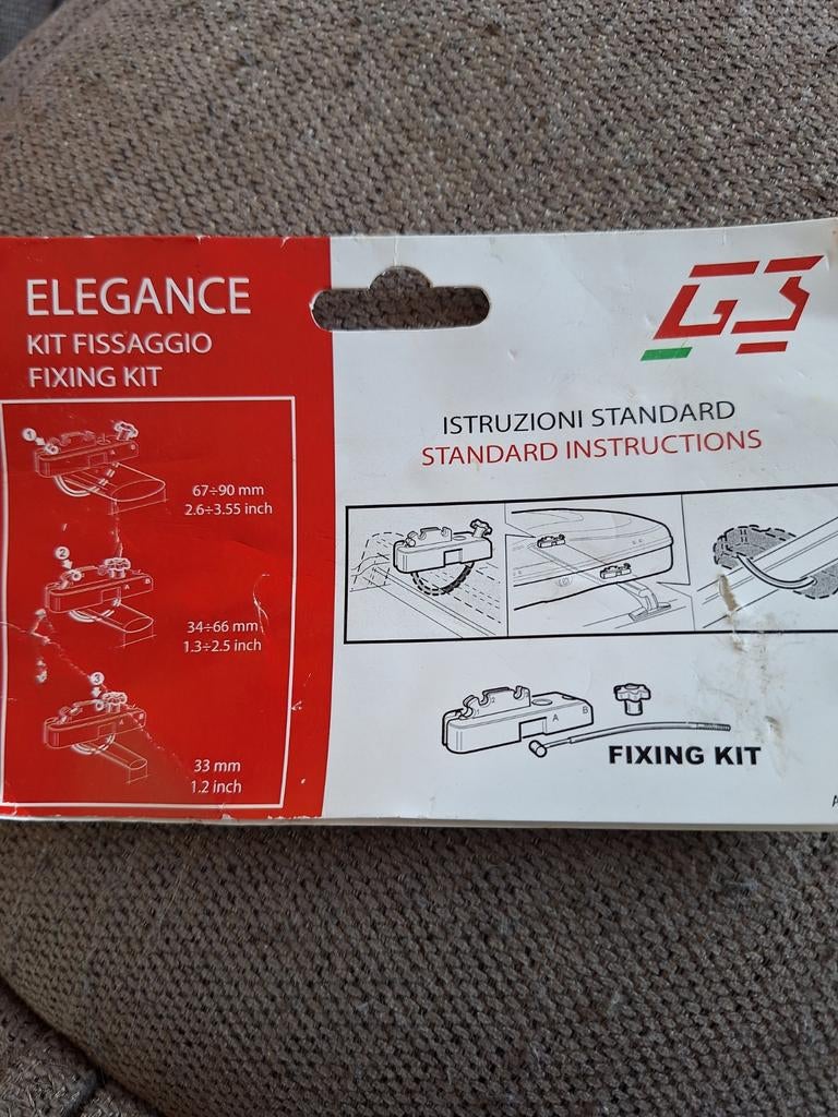Dakkoffer klemmen - G3 Elegance Fixing Kit, Ophalen of Verzenden, Gebruikt