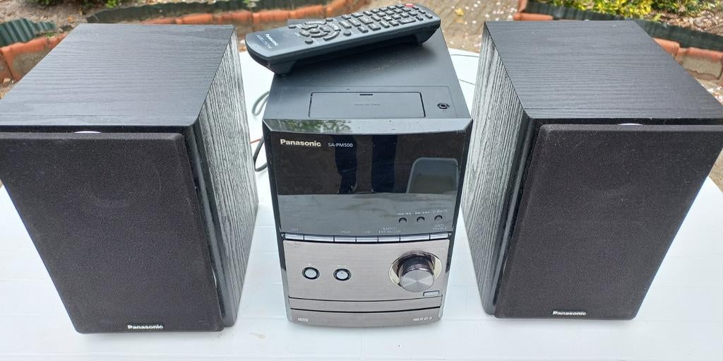 Panasonic SA-PM500 Microset met CD, Radio en USB, Audio, Tv en Foto, Stereo-sets, Ophalen of Verzenden