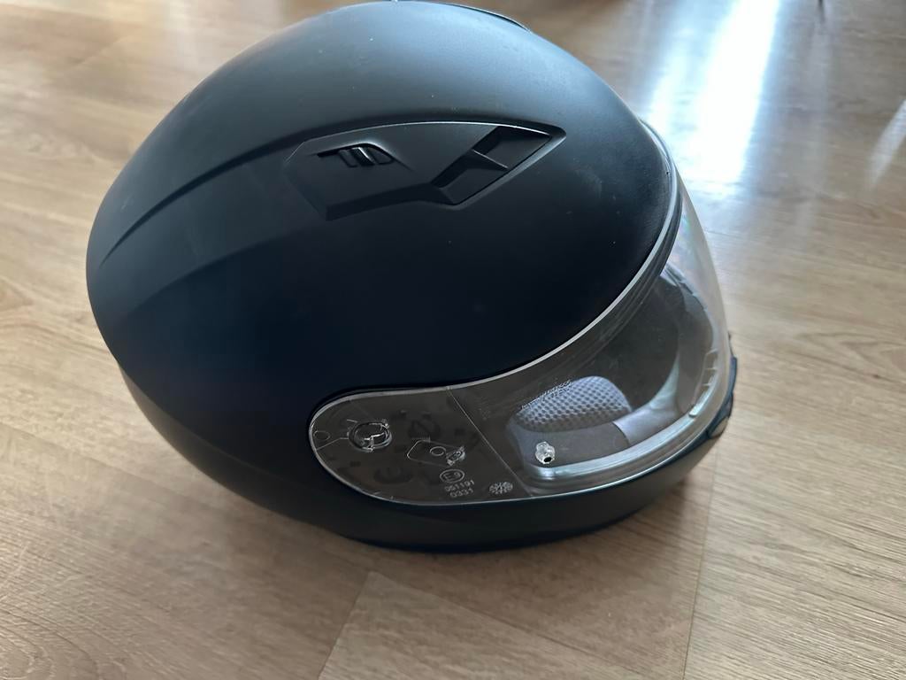 HJC helm zo goed als nieuw maat M, Motoren, Ophalen, M, HJC, Integraalhelm