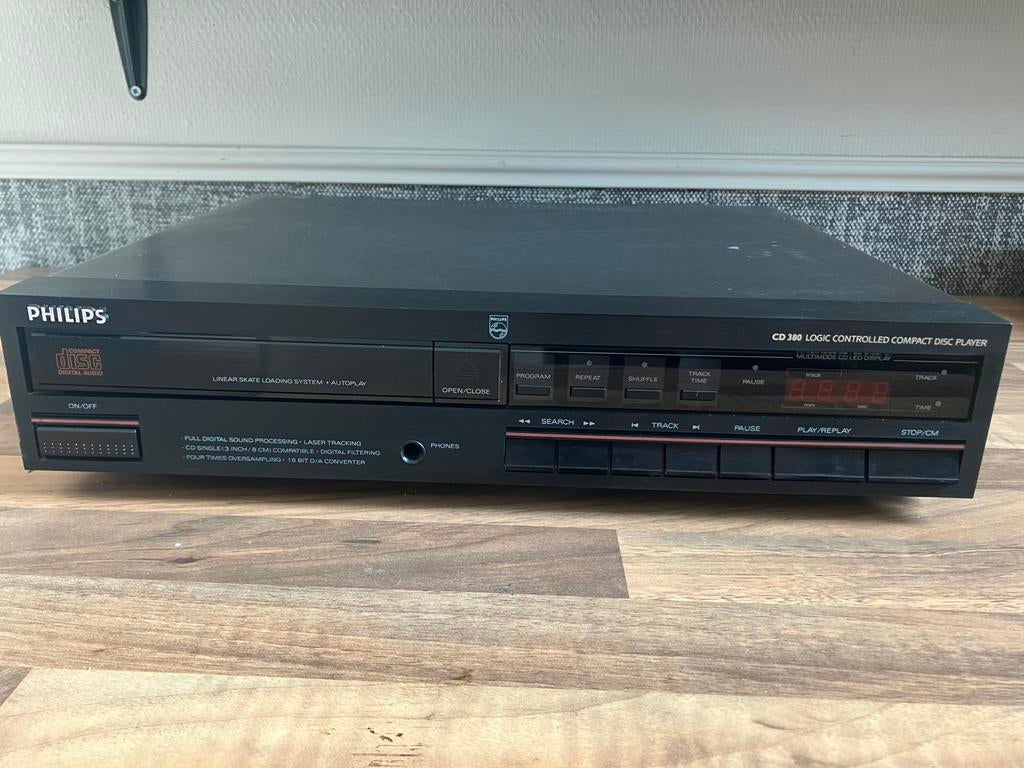Te koop goedwerkende philips cd 380 cd speler, Ophalen of Verzenden, Philips