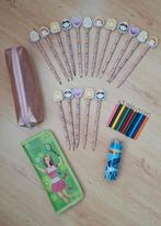 Tekenset: kleurpotloden, potloden, etuis, Ophalen of Verzenden, Zo goed als nieuw