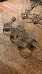 Espresso glaasjes 6 stuks ( 1x met oor ), Ophalen, Zo goed als nieuw, Borrel- of Shotglas