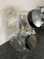 Snoeppot snoeppotten oude antieke met bakeliet deksel, Ophalen of Verzenden