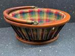 Antiek mandje van….. MAND!, Ophalen of Verzenden, Zo goed als nieuw, Rond, Riet