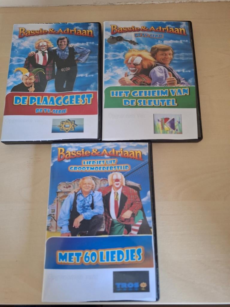 Bassie en Adriaan DVD'S, Cd's en Dvd's, Dvd's | Kinderen en Jeugd, Alle leeftijden, Verzenden, Zo goed als nieuw