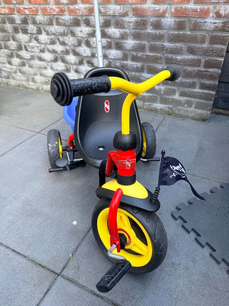 Puky driewieler met duwstang, Fietsen en Brommers, Fietsen | Driewielers, Zo goed als nieuw, Duwstang, Ophalen
