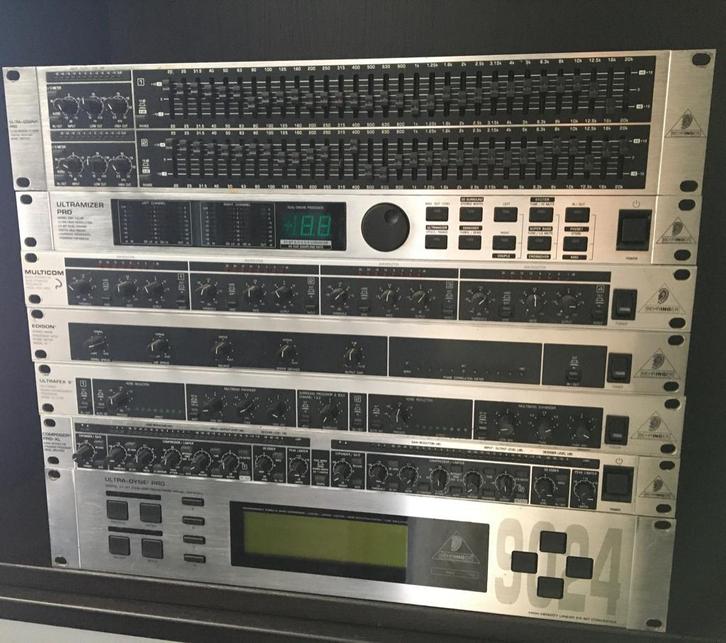 Behringer apparatuur 19", Muziek en Instrumenten, Effecten, Gebruikt, Ophalen