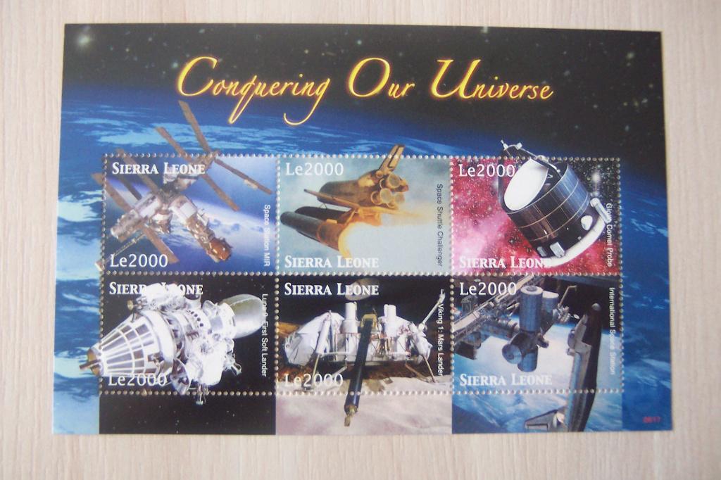 Ruimtevaart Sierra Leone, postfris. (11)., Ophalen of Verzenden, Postfris, Overige thema's