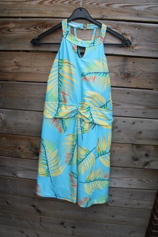 Zwemjurk licht blauw/ geel mt XXL C/D cup Vaste prijs, Kleding | Dames, Badmode en Zwemkleding, Verzenden, Zo goed als nieuw, Blauw