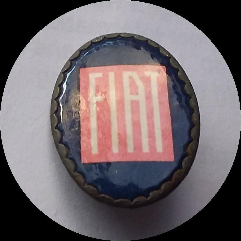 Oude FIAT Broche, Verzamelen, Ophalen of Verzenden, Zo goed als nieuw, Transport, Speldje of Pin