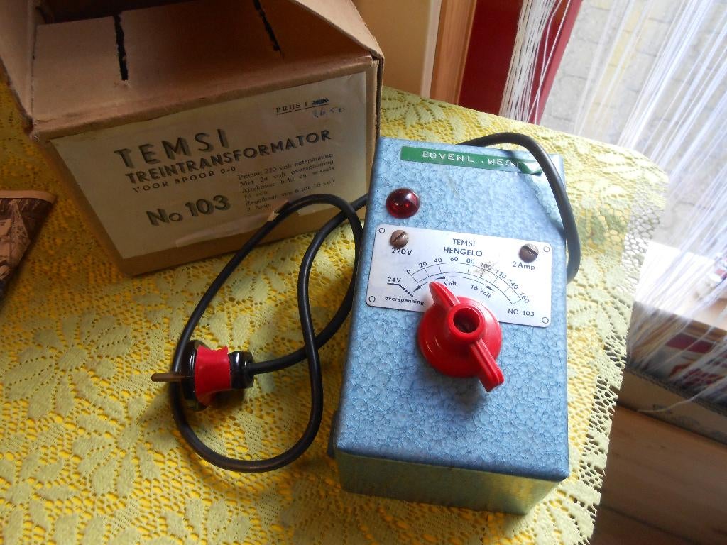 Temsi 103 zware transformator wisselstroom, voor Märklin bv, Hobby en Vrije tijd, Modeltreinen | H0, Wisselstroom, Ophalen of Verzenden