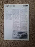 Autofolder Bugatti ID90, Verzenden, Overige merken