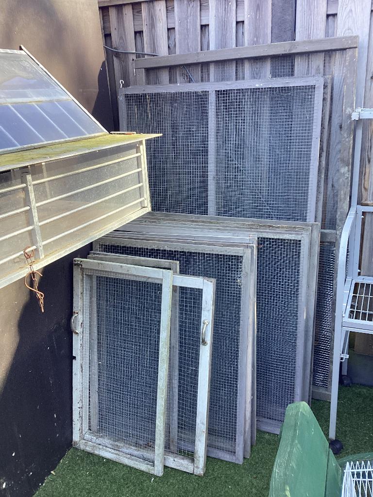 Houten gaaspanelen, Kooi, Cavia, Ophalen, Minder dan 60 cm