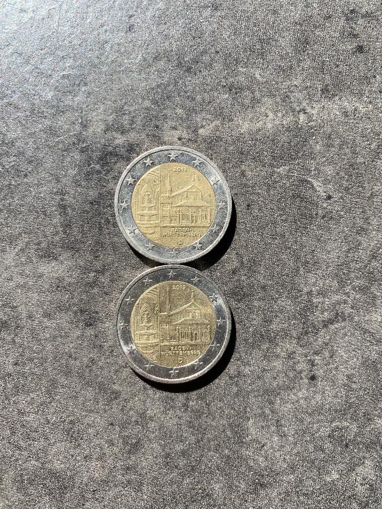 2 euro 2013 baden wurttemberg, Postzegels en Munten, Munten | Europa | Euromunten, Ophalen of Verzenden, Duitsland, 2 euro