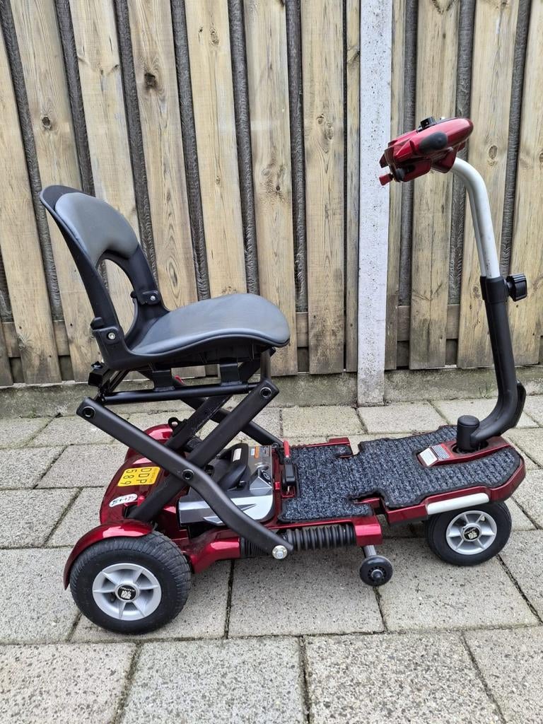 Mango Bobby de Luxe opvouwbare scootmobiel, Diversen, Rolstoelen, Ophalen, Inklapbaar, Gebruikt