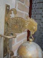 Papegaai windgong messing, Ophalen of Verzenden