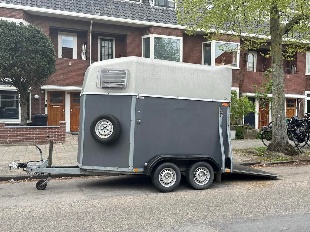 Böckman Duo Trailer, Ophalen of Verzenden, 2-paards trailer