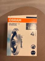 Osram Halospot 111 standaard lamp 50W/ 2 stuks, 30 tot 60 watt, Halogeen (gloei)lamp, Nieuw, Overige fittingen