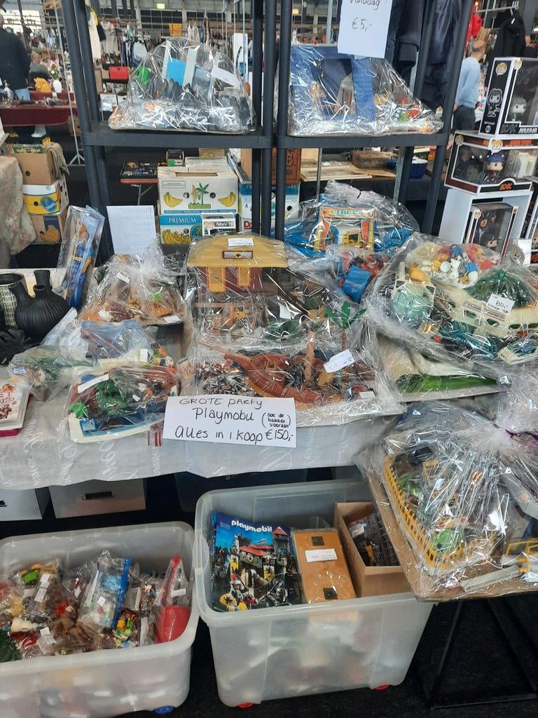 Grote partij playmobil, Ophalen, Gebruikt