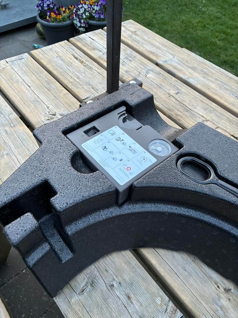 Pech set met pomp en vloeistof vw rock, Ophalen of Verzenden, Zo goed als nieuw, Manueel, Schaarkrik