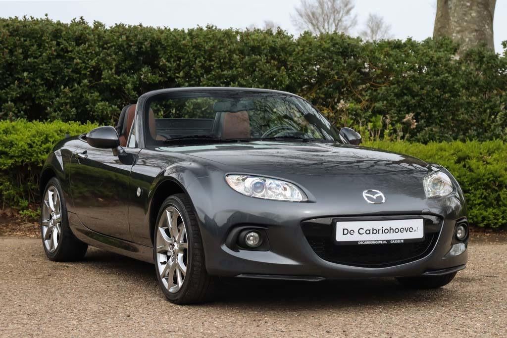 Mazda MX-5 NC 1.8l Meteor Grey Mica - Kenko, Achterwielaandrijving, Gebruikt, 4 cilinders, Cabriolet