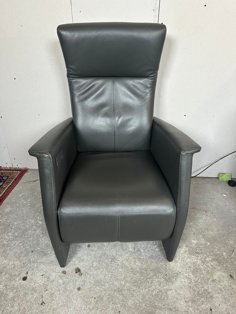 Prominent relaxfauteuil leer elektrisch
