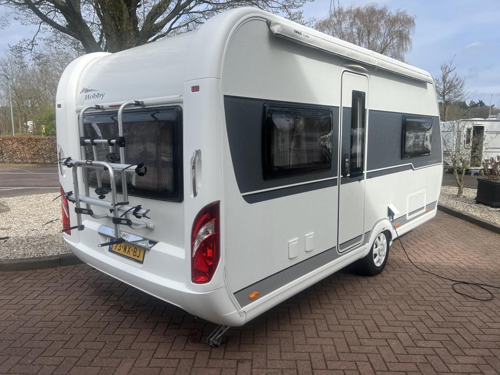 Hobby Excellent 460 UFE, Caravans en Kamperen, Caravans, Rondzit, Hobby, Schokbreker, Bedrijf