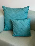 Wollen kussen set, Ophalen of Verzenden, Nieuw, Blauw, Vierkant