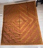 Bedsprei met kussenslopen, goud/rood, Midden-Oosters, Huis en Inrichting, Tweepersoons, Ophalen of Verzenden, Rood, Deken of Dekbed