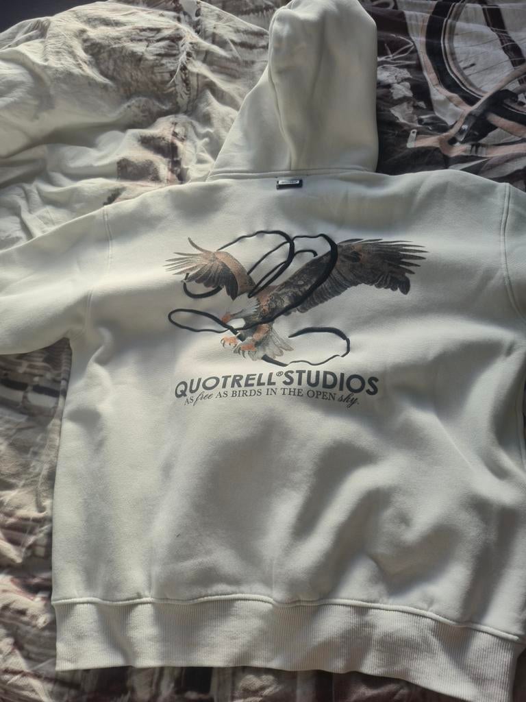 Quotrell Studios Trui Maat S - Zo goed als nieuw, Kleding | Heren, Truien en Vesten, Ophalen of Verzenden, Zo goed als nieuw, Wit