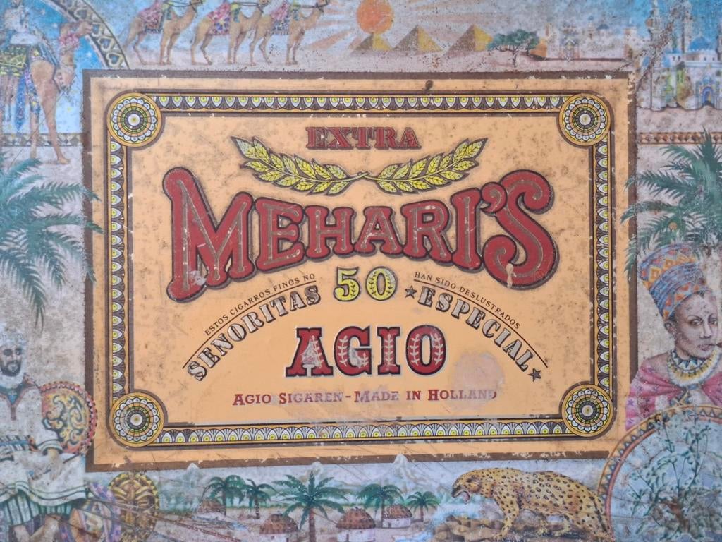 Vintage AGIO  Meharis senoritas Arabis scene., Verzenden, Gebruikt