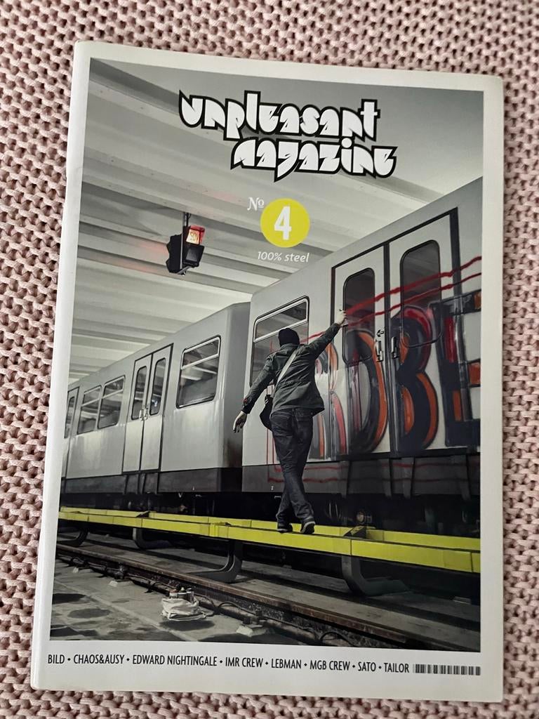 Unpleasant Magazine No. 4 - Graffiti en Street Art, Boeken, Ophalen of Verzenden, Zo goed als nieuw, Overige typen